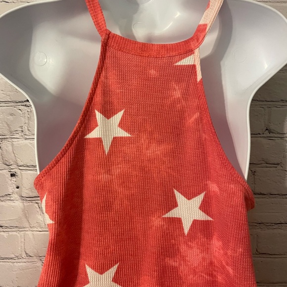 MST coral star print tank top size medium - Picture 6 of 8